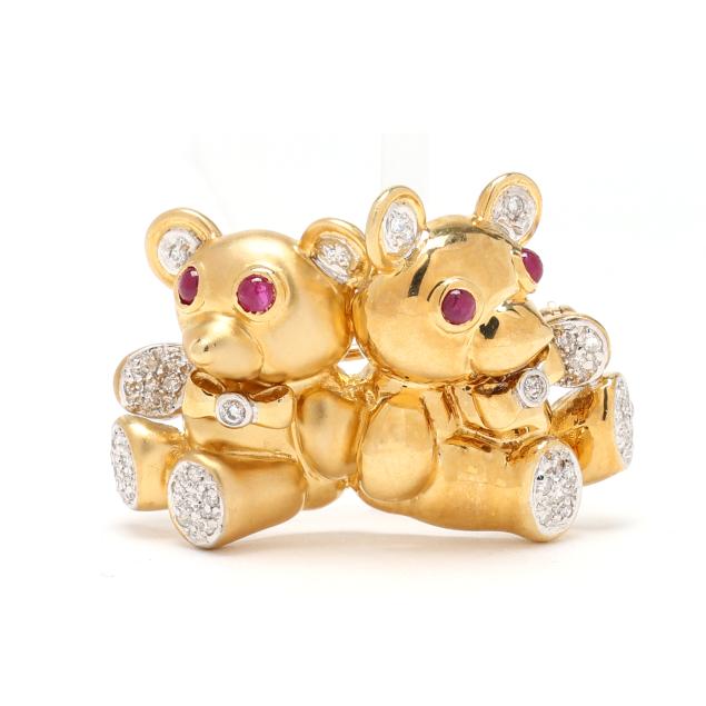 gold-diamond-and-ruby-teddy-bear-brooch