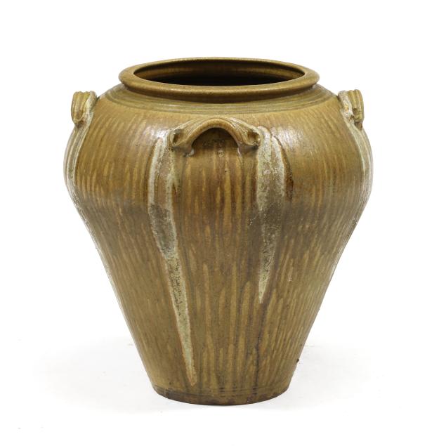 kim-ellington-nc-b-1954-large-four-handled-floor-jar