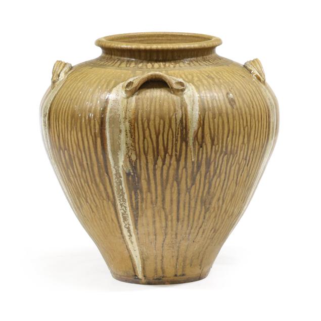 kim-ellington-nc-b-1954-monumental-four-handled-floor-jar