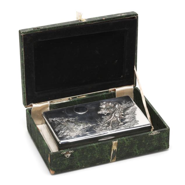 fine-chinese-export-silver-plated-cigar-box