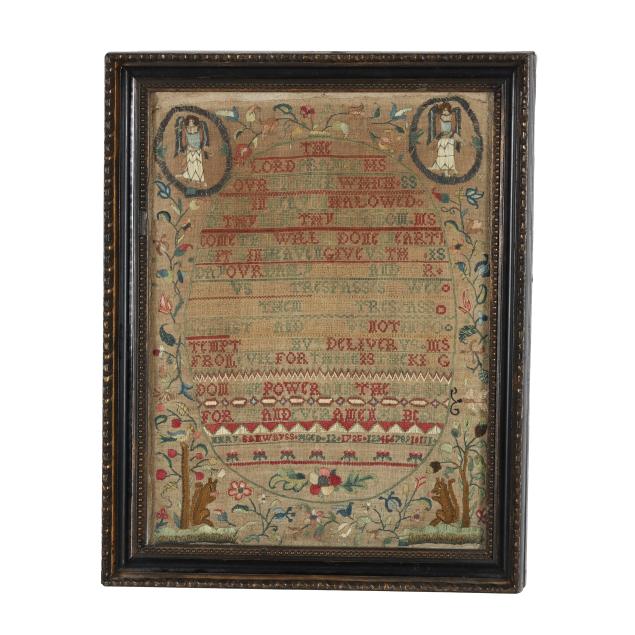 the-1725-needlework-sampler-of-mary-samwayss