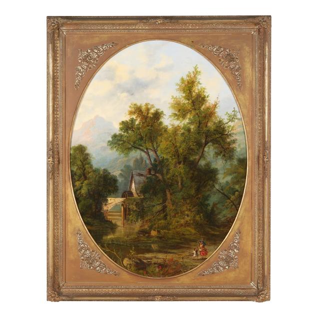 alfred-edouard-agenor-van-bylandt-belgian-1829-1890-at-the-water-mill