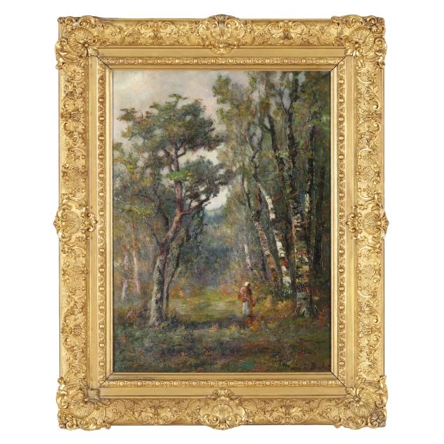 maria-a-becket-american-1839-1904-woman-in-the-woods