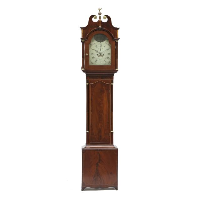 federal-inlaid-mahogany-tall-case-clock-with-automaton-movement-by-aquila-barber