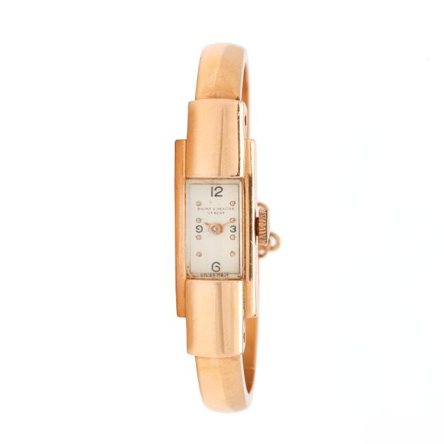 lady-s-gold-hinged-cuff-bangle-watch-baume-mercier