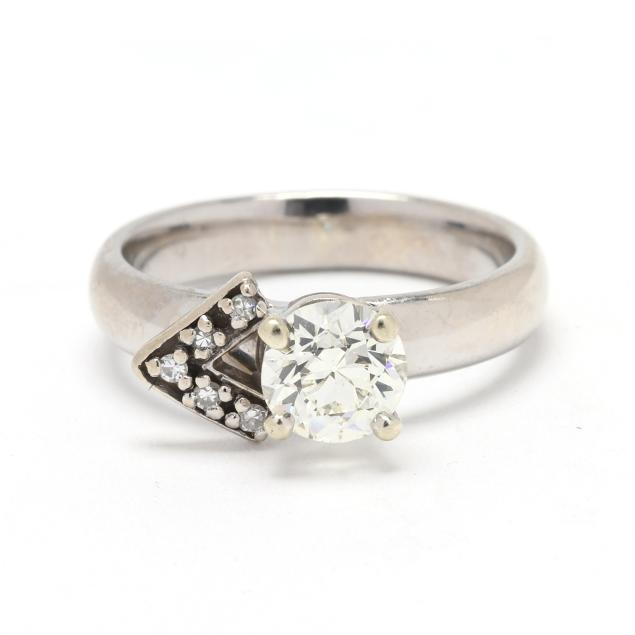 white-gold-and-diamond-ring