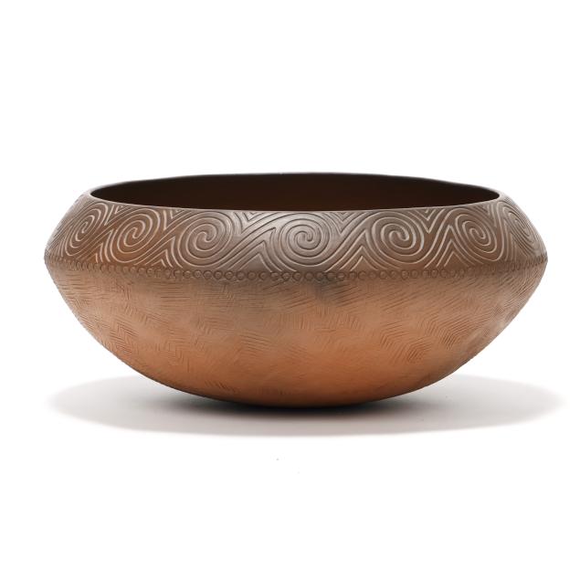 attributed-tammy-beane-alabama-20th-century-historic-southeastern-native-american-revival-pottery-bowl