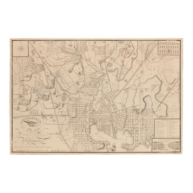 charles-varle-s-important-and-detailed-plan-of-early-baltimore