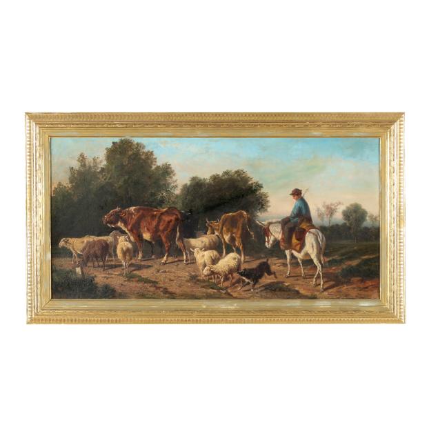 henry-collins-bispham-american-1841-1882-shepherd-with-mule-cattle-and-sheep