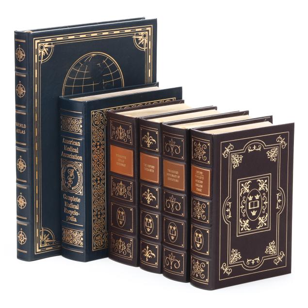 a-group-of-nicely-bound-reference-books