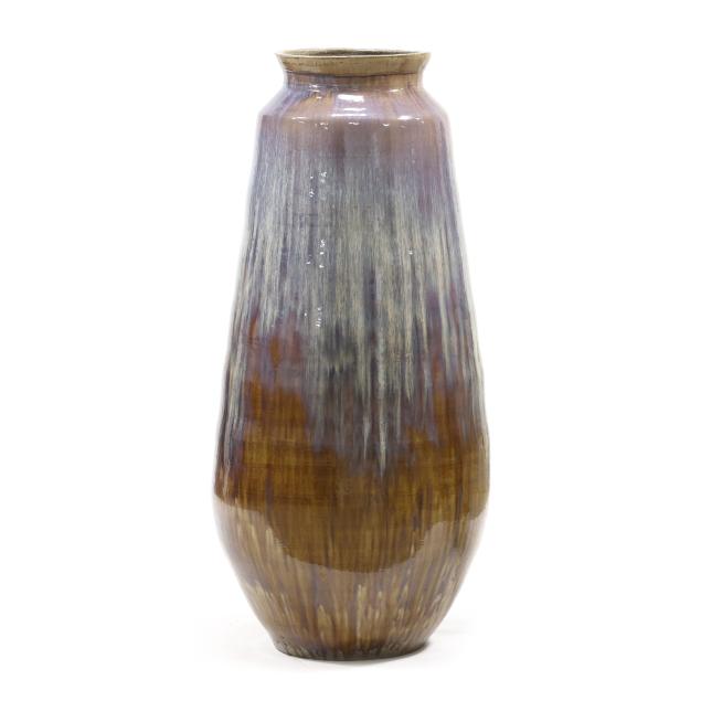 joseph-sand-nc-b-1982-impressive-large-floor-vessel-with-blue-glaze