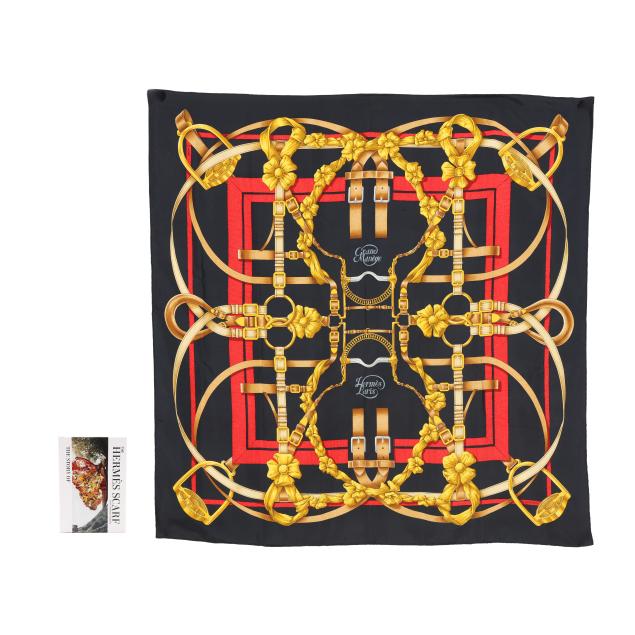 silk-i-grand-manege-i-scarf-hermes-and-a-book-i-the-story-of-the-hermes-scarf-i