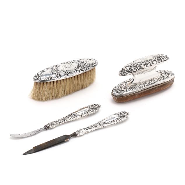 assembled-gorham-sterling-silver-repousse-manicure-set