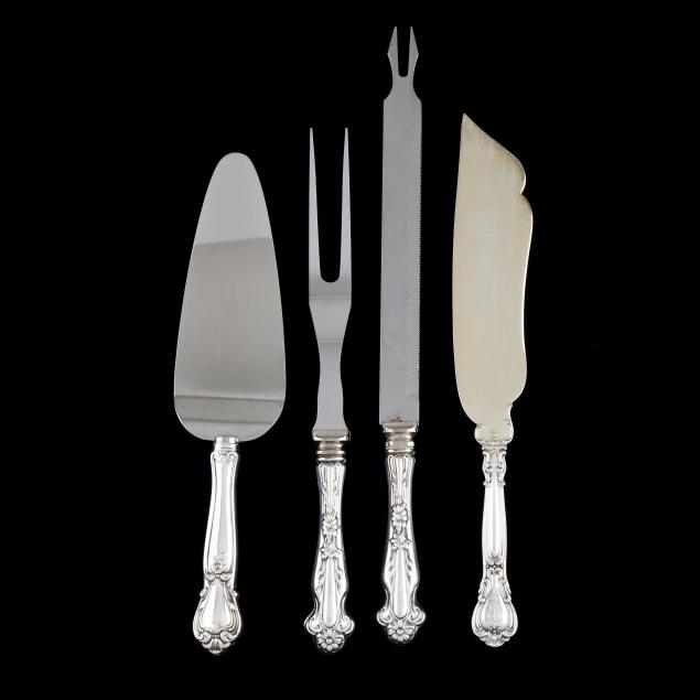 four-sterling-silver-flatware-servers