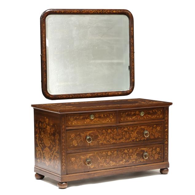 dutch-marquetry-inlaid-mahogany-chest-of-drawers-with-mirror