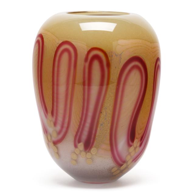 sally-rogers-nc-large-art-glass-vase