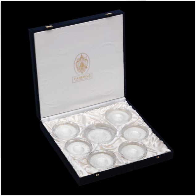 faberge-boxed-crystal-coaster-set