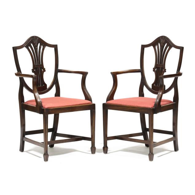 pair-of-hepplewhite-style-mahogany-armchairs