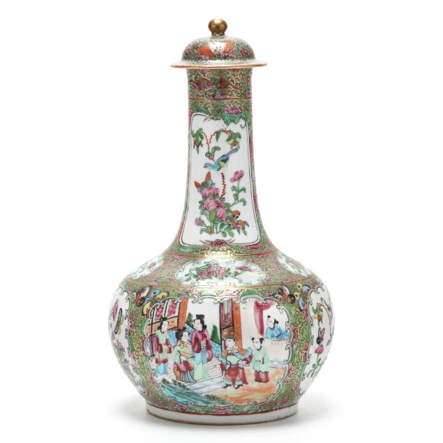 a-chinese-export-rose-medallion-porcelain-vase-with-cover