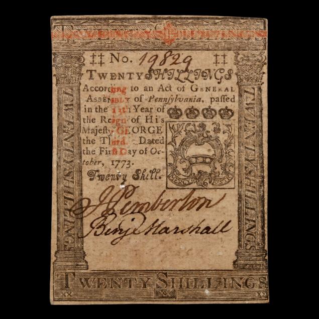 pennsylvania-20-shillings-currency-printed-by-hall-and-sellers