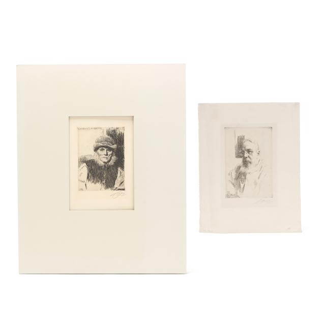 anders-zorn-swedish-1960-1920-two-portrait-etchings