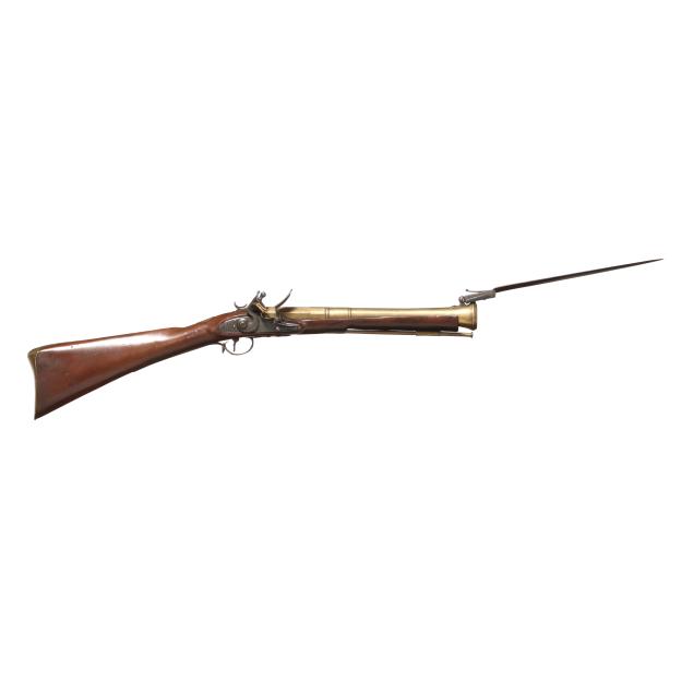 newark-flintlock-blunderbuss-w-sprung-bayonet