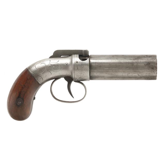 allen-thurber-1845-patent-six-shot-pepperbox-pistol