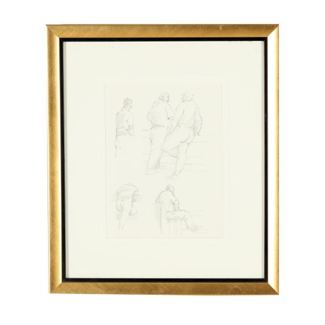 american-school-mid-20th-century-bullpen-study