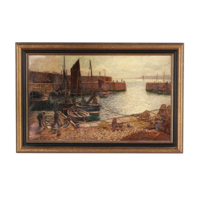 alexander-mortimer-united-kingdom-fl-1885-1895-harbor-scene
