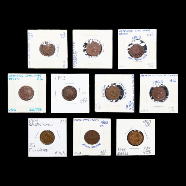 ten-10-uncertified-civil-war-tokens