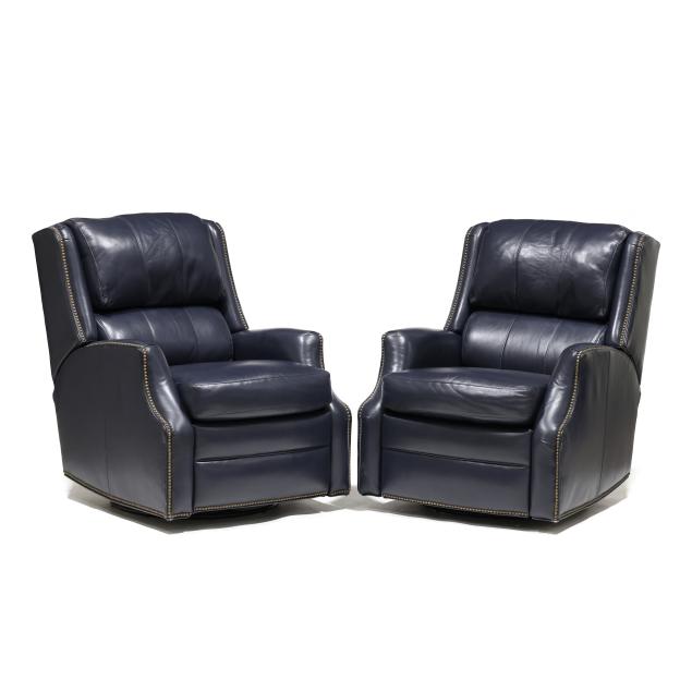 pair-of-bradington-young-leather-reclining-swivel-chairs