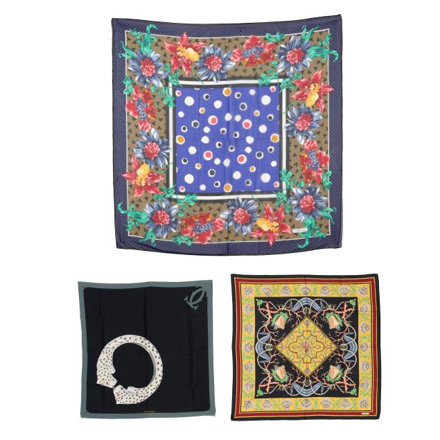 three-branded-silk-scarves