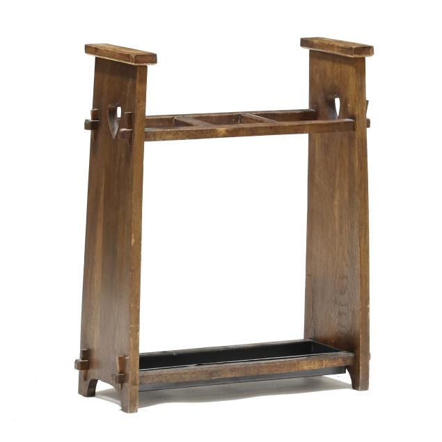 mission-oak-umbrella-stand