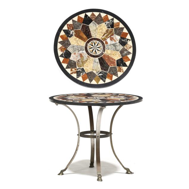 neoclassical-style-pietra-dura-specimen-side-table