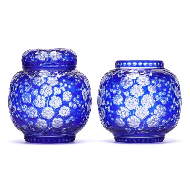 attributed-stevens-and-williams-rare-pair-of-cobalt-cut-to-clear-biscuit-jars