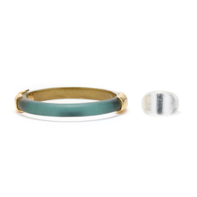 lucite-bangle-bracelet-and-ring-alexis-bittar