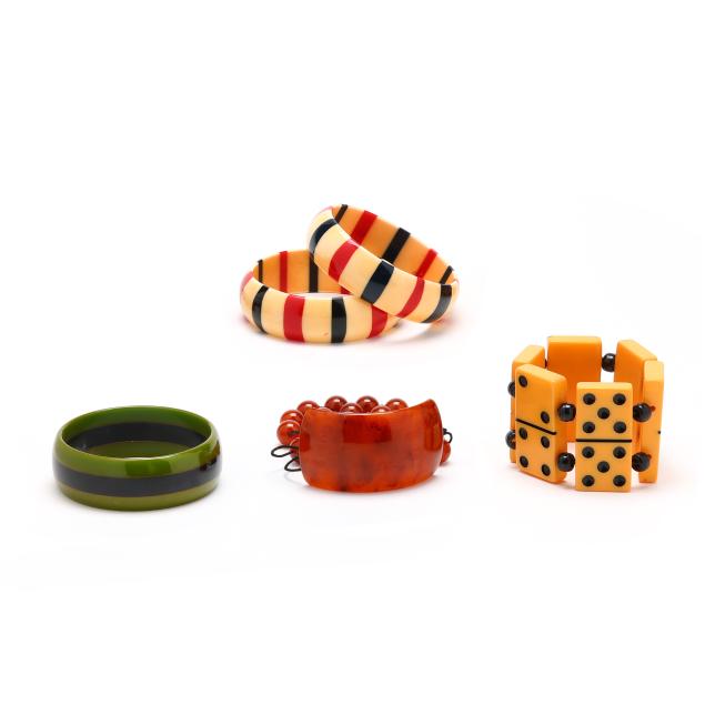 five-bakelite-bracelets