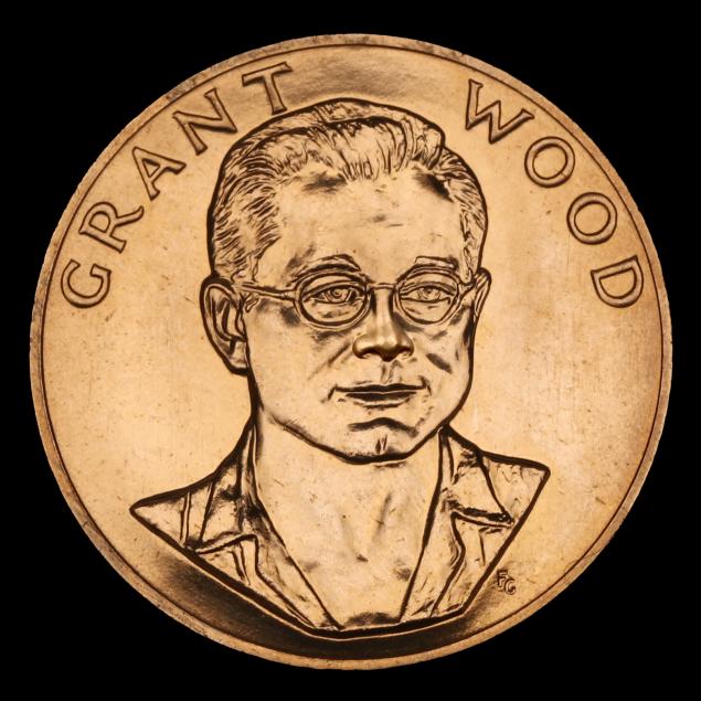 1980-us-mint-gold-medallion-honoring-american-artist-grant-wood