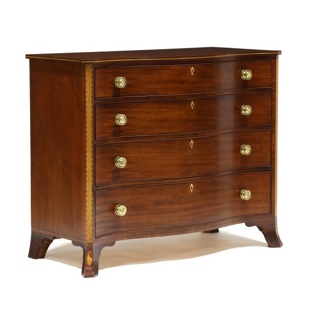 baker-colonial-williamsburg-restoration-inlaid-mahogany-serpentine-chest-of-drawers