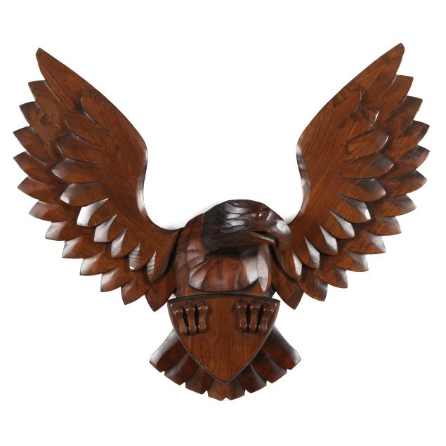federal-style-carved-eagle-wall-plaque