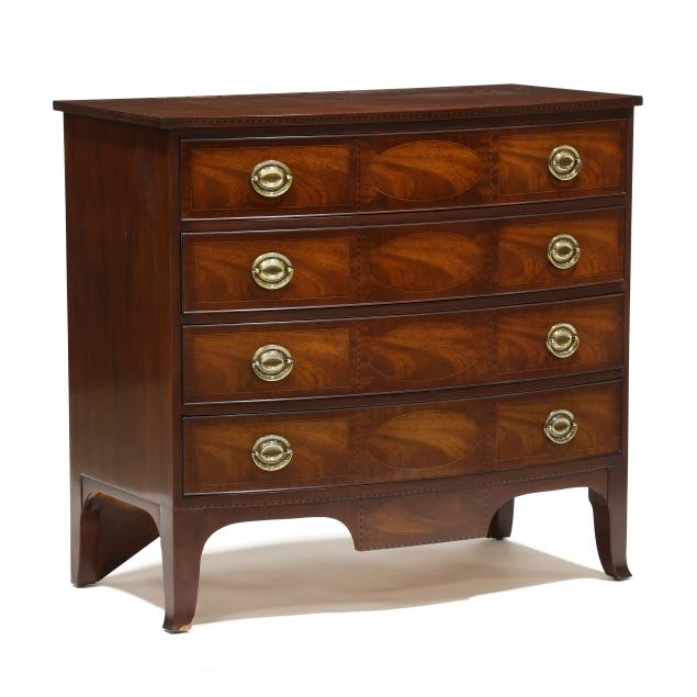 baker-historic-charleston-reproduction-inlaid-mahogany-bow-front-chest-of-drawers