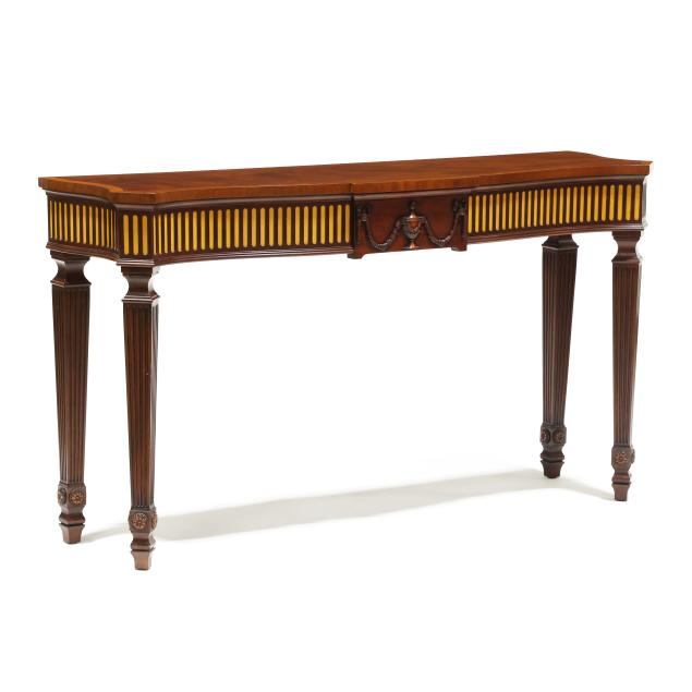 henkel-harris-federal-style-inlaid-mahogany-console-table