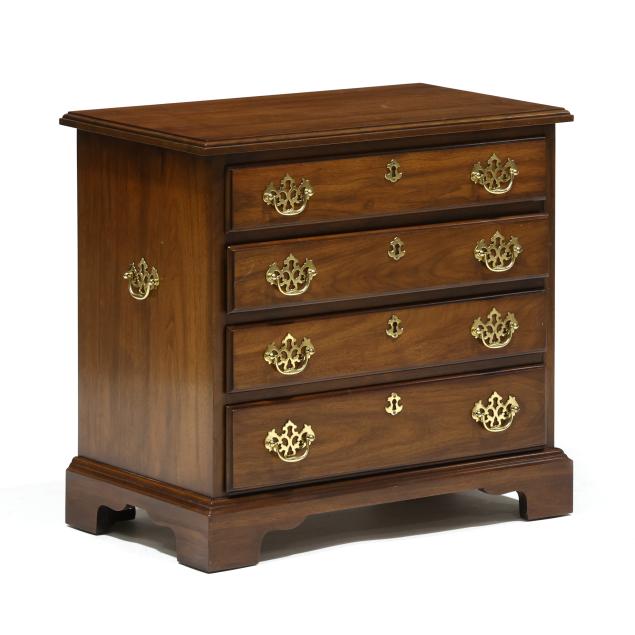 henkel-harris-chippendale-style-walnut-child-s-chest-of-drawers