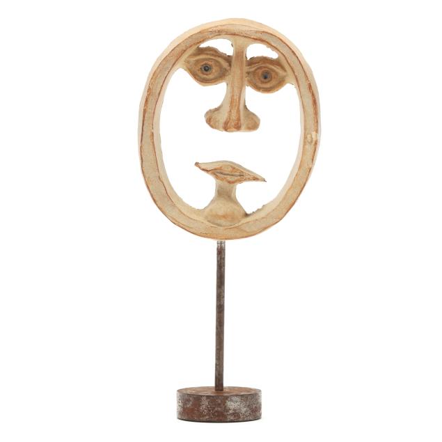 david-gil-american-1922-2002-face-sculpture-for-bennington-pottery