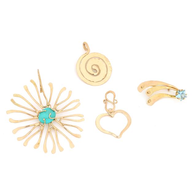 four-gold-jewelry-items-black-mountain-silver