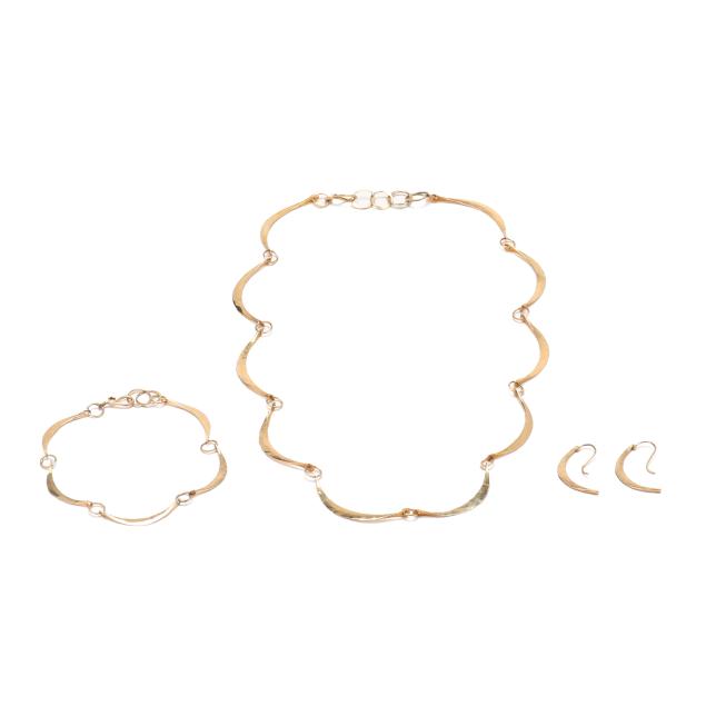 gold-crescent-motif-necklace-bracelet-and-earrings-black-mountain-silver