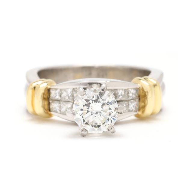 platinum-gold-and-diamond-ring