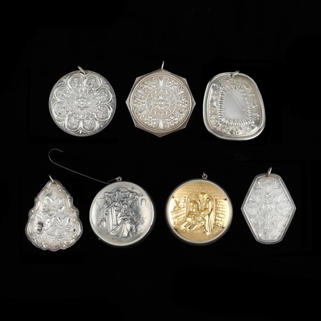 seven-sterling-silver-christmas-ornaments-towle-and-oneida