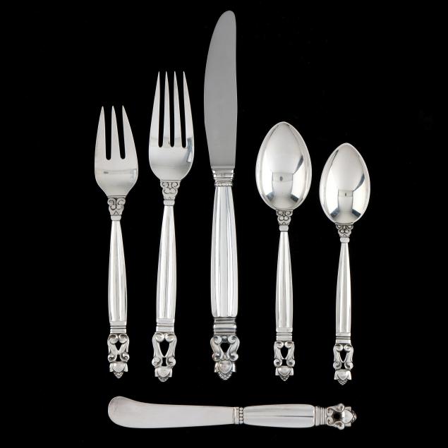 georg-jensen-i-acorn-i-sterling-silver-flatware-service-for-twelve