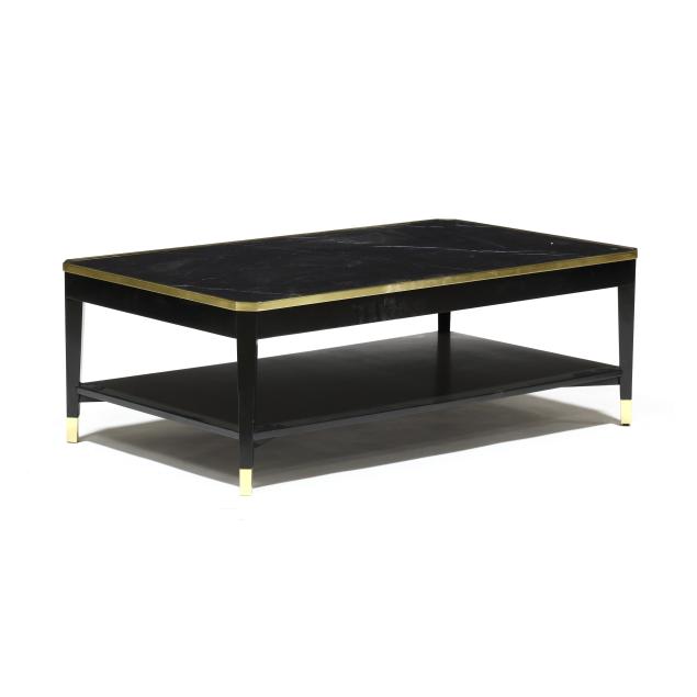 modern-history-black-marble-and-brass-cocktail-table
